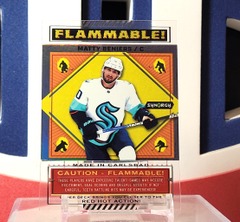 Matty Beniers 2023-24 - Flammable #Fl-25 Synergy Upper Deck